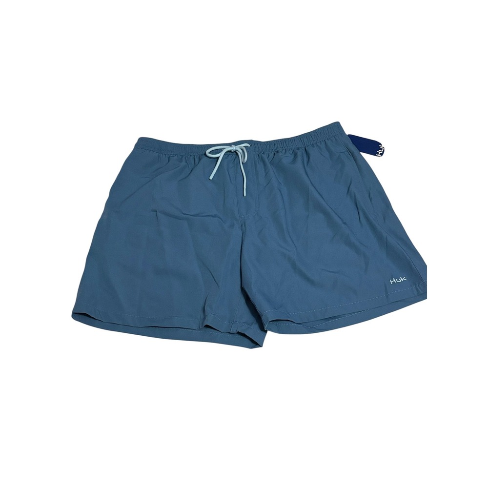 Huk Pursuit Volley Mens Fishing Shorts Blue XL NWT H2000132 428